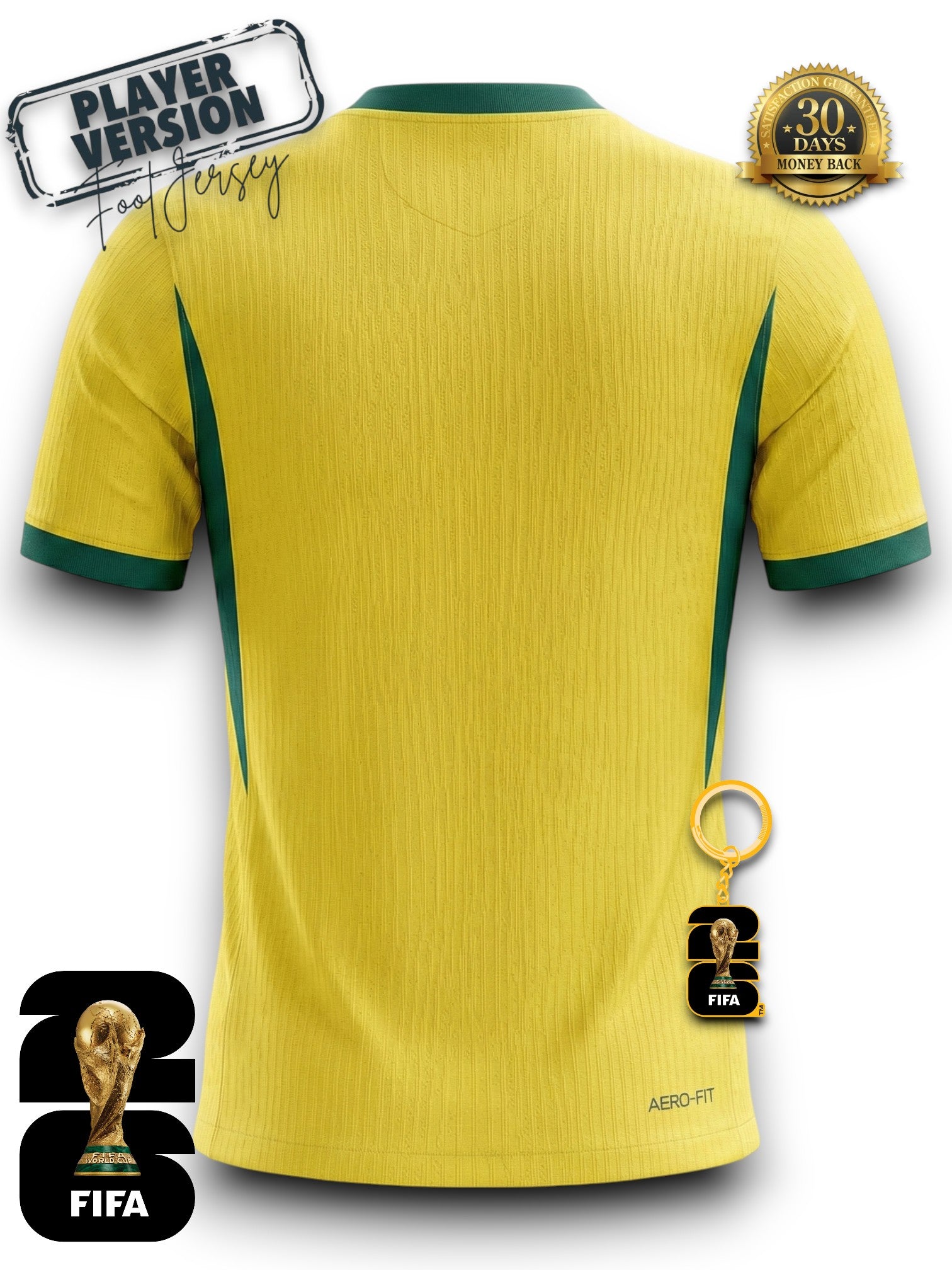 Brazil World Cup 2026 Jersey - Player Version