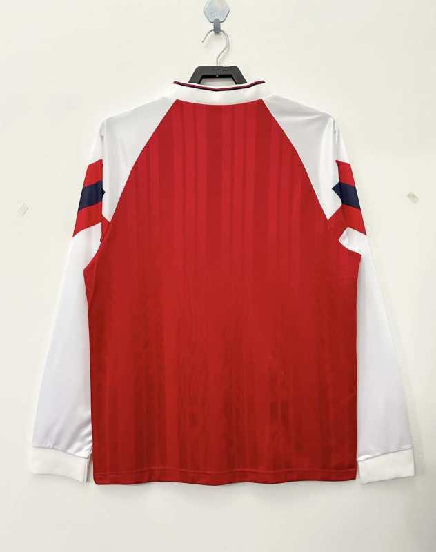 Arsenal Retro Jersey Home 1992/94 Long Sleeve - Remake