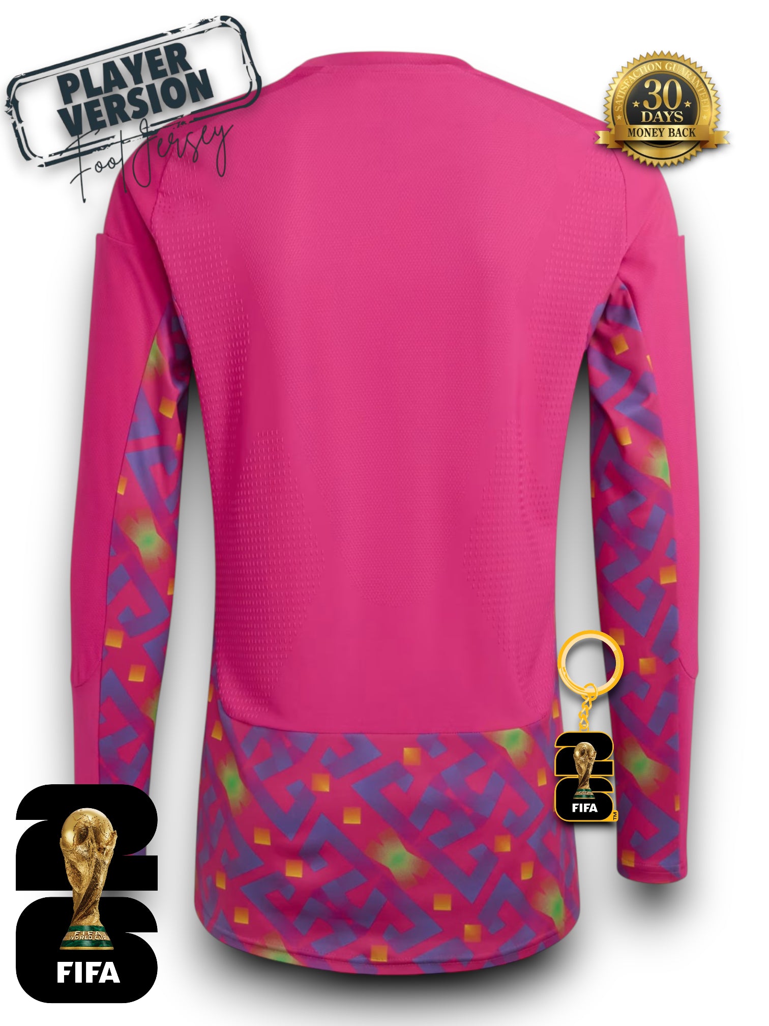 Mexico World Cup 2026 Jersey Player Goalkeeper Jersey - Long Sleeve