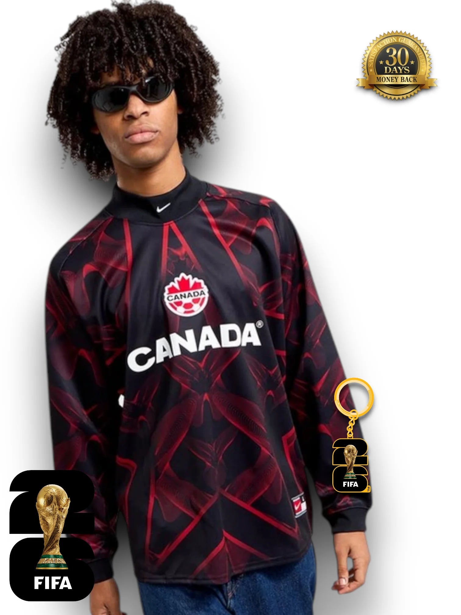 Canada World Cup 2026 Goalkeeper Jersey - Long Sleeve