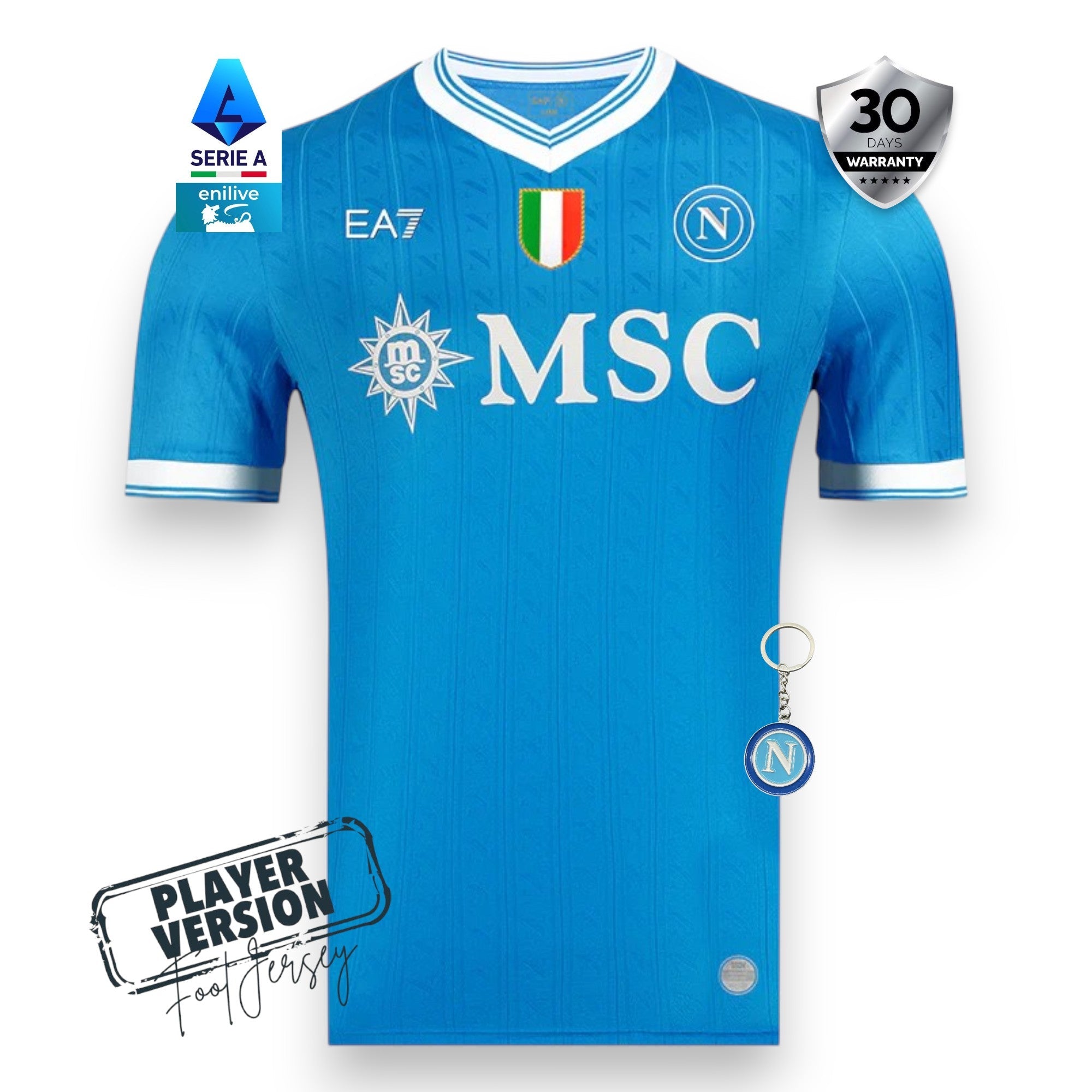 Napoli Home Player Jersey 2025/26
